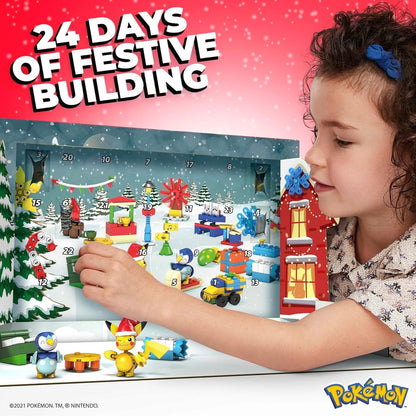 MEGA Pokémon Holiday Calendar Building Set 202 Pieces