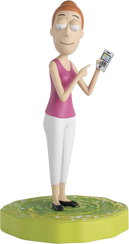 Eaglemoss Rick and Morty Summer Smith with Phone Figurine 1:16