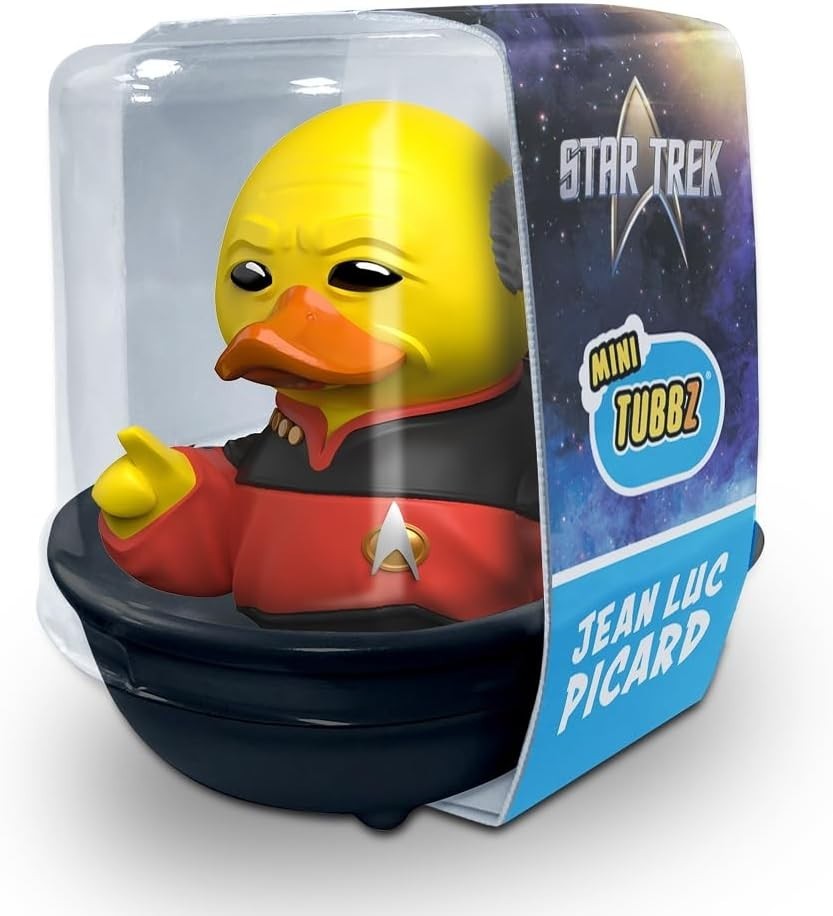 Mini TUBBZ Star Trek Jean-Luc Picard Collectible Duck Figure