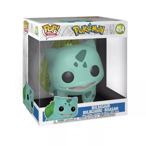 Funko Pop! Jumbo 10 Inch Pokemon Bulbasaur #454 Vinyl Figure