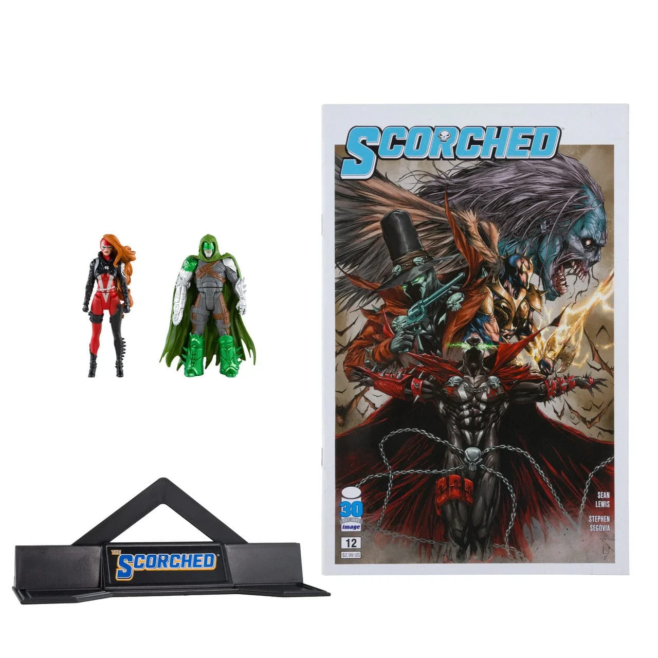 McFarlane Toys Spawn Page Punchers She-Spawn & Curse Scorched 2 Pack