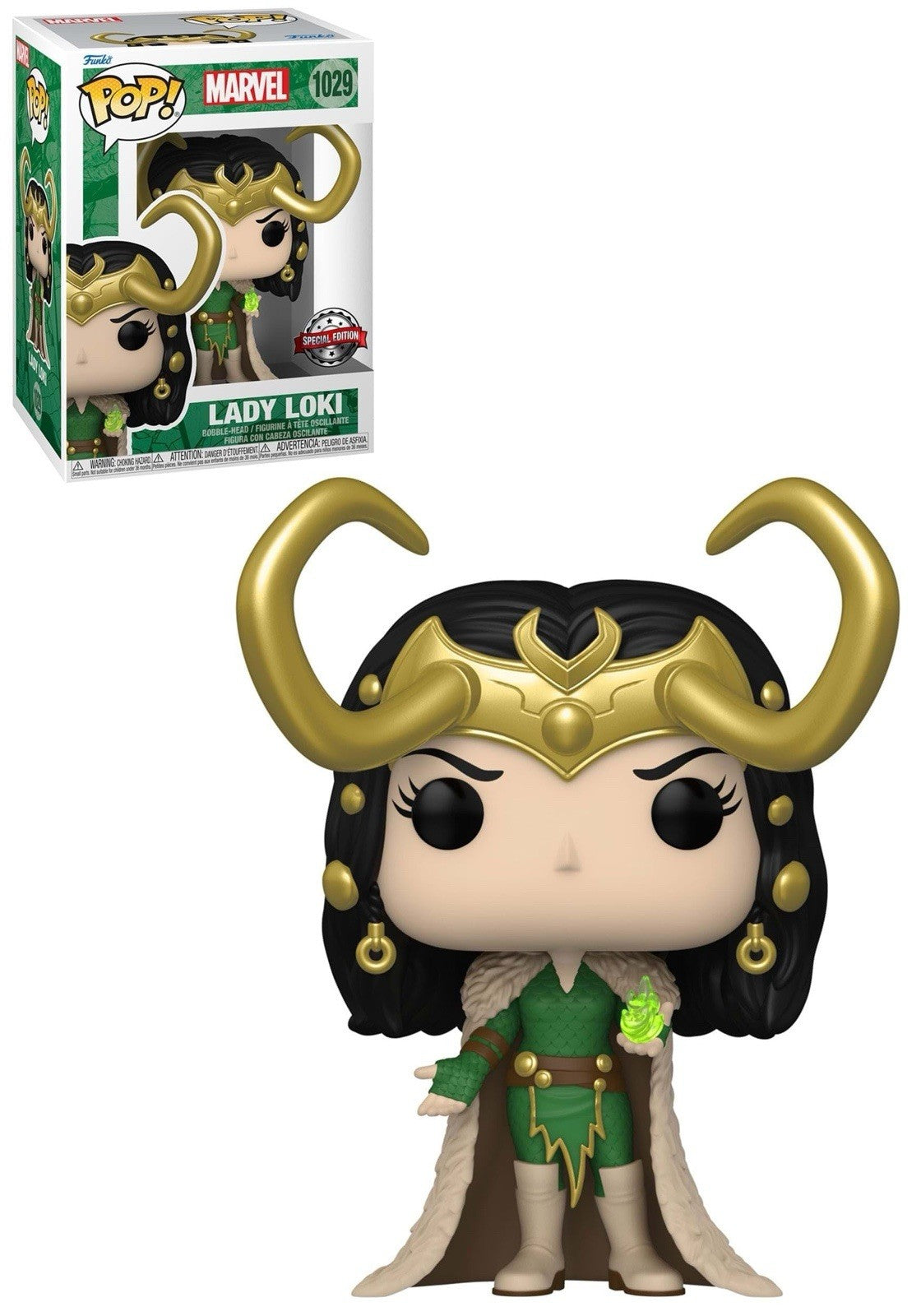 Funko Pop! Marvel Lady Loki #1029 Special Edition Bobblehead Vinyl Figure