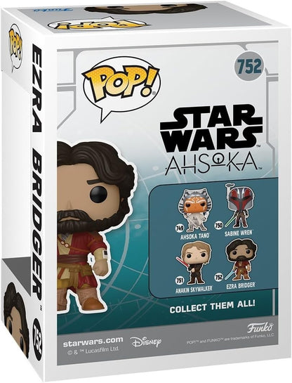 Funko Pop Star Wars Ahsoka Ezra Bridger #752 Bobble-Head Vinyl Figure