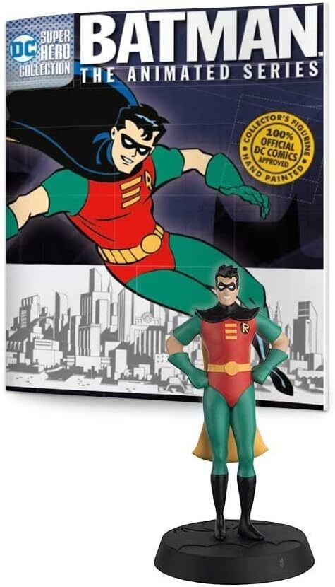 Eaglemoss Batman Animated Series Robin Figurine 12cm DC Super Hero Collection