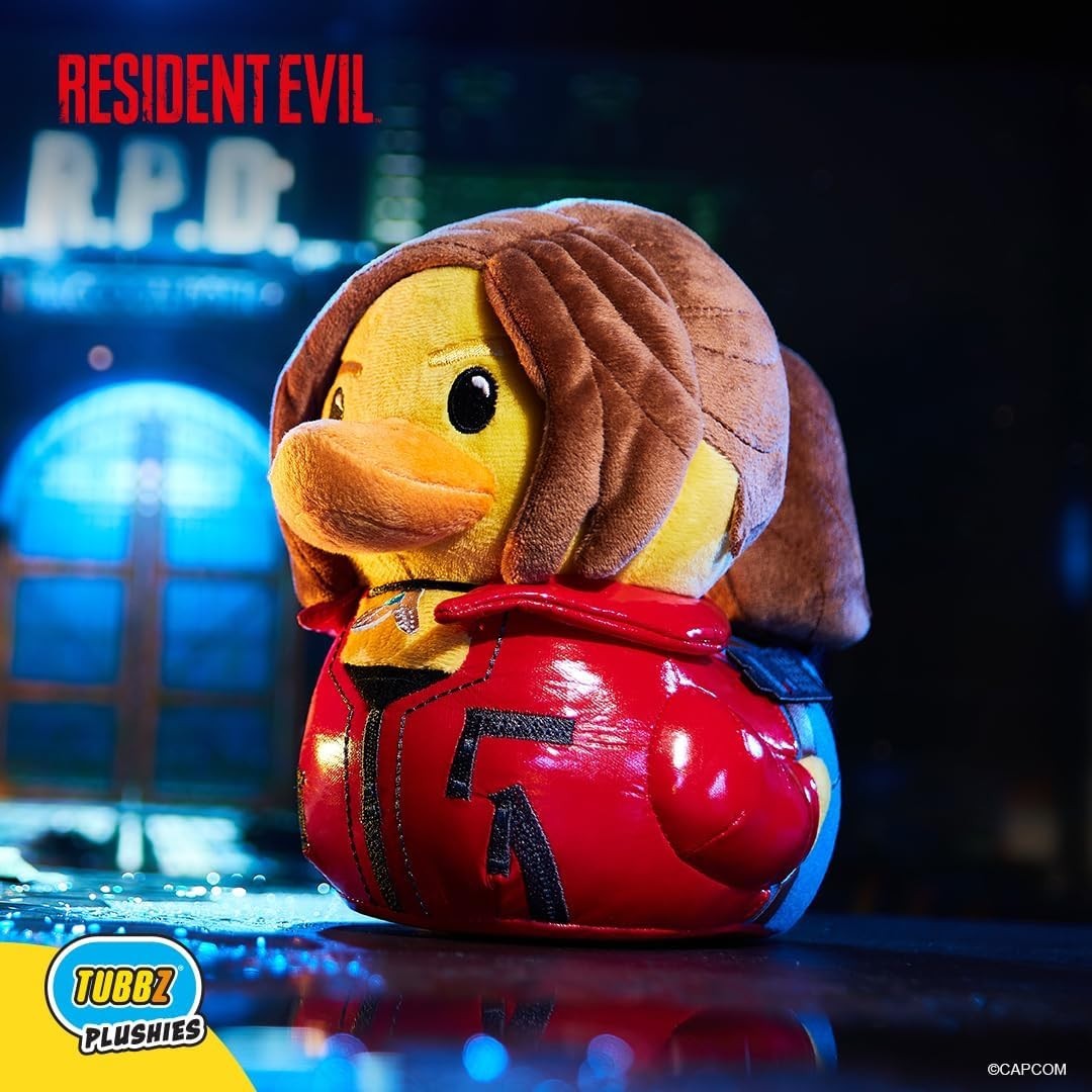 TUBBZ Plushies Resident Evil Claire Redfield Collectible Duck Plush