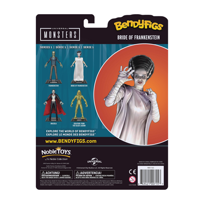 Noble Toys BendyFigs Universal Monsters Bride of Frankenstein Figure