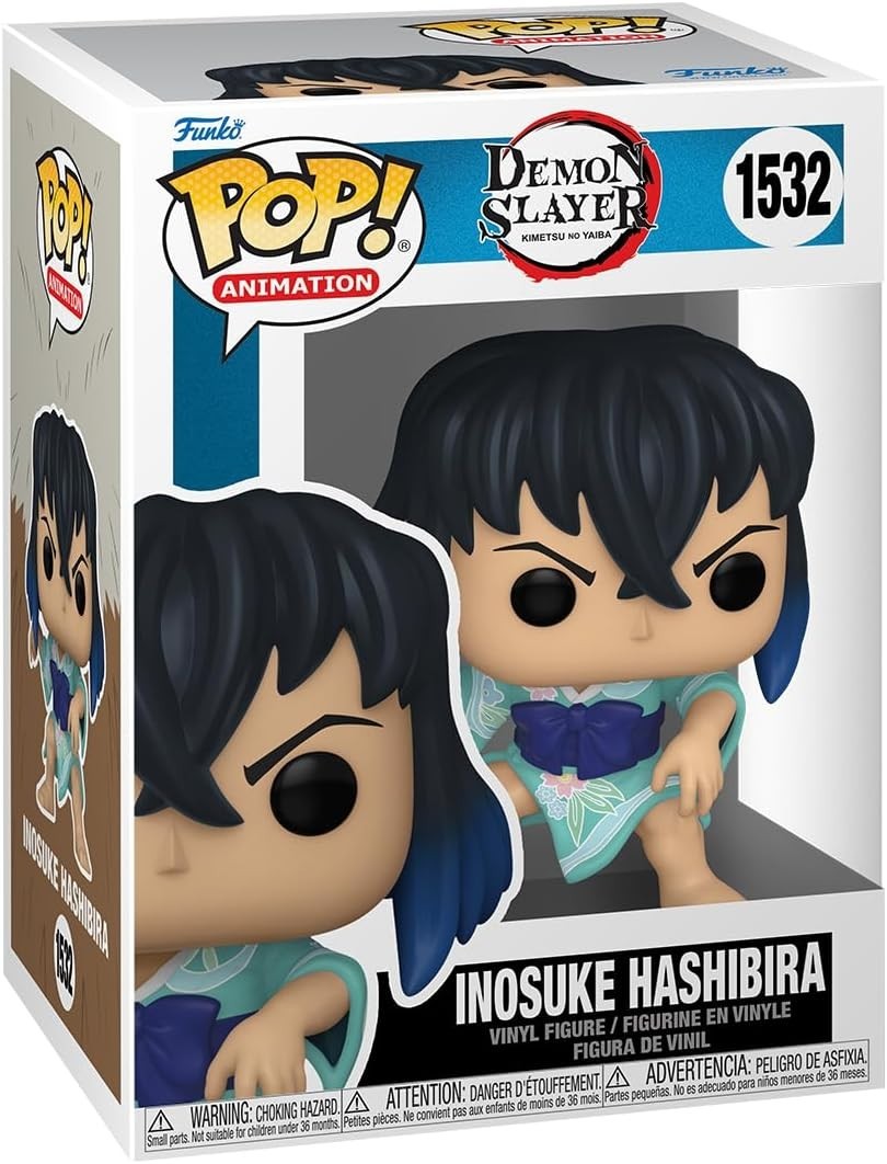 Funko Pop! Animation Demon Slayer Inosuke Hashibira #1532 Vinyl Figure