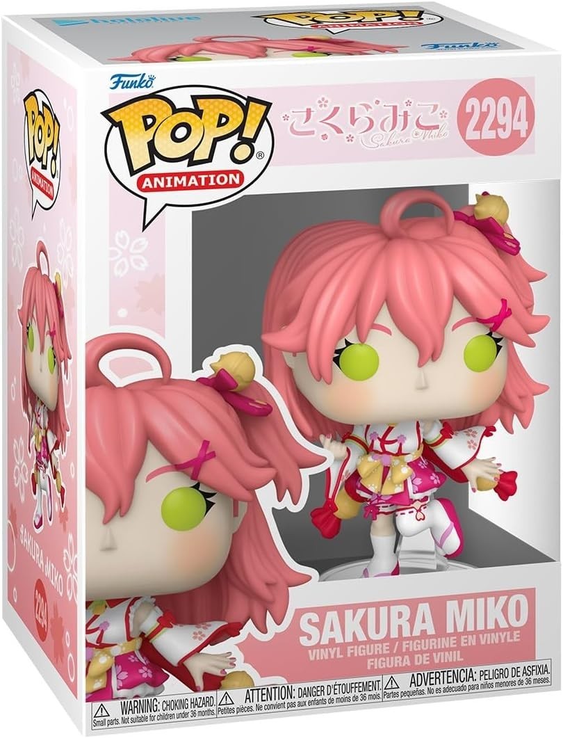 Funko Pop Animation Hololive Sakura Miko #2294 Vinyl Figure