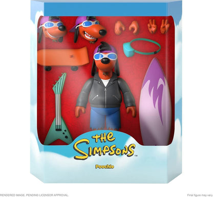 Super7 The Simpsons Ultimates Poochie 7in Action Figure Wave 1