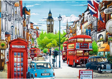 Trefl London Street Scene 1000 Piece Jigsaw Puzzle Big Ben UK Puzzle