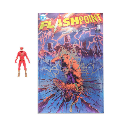 Mcfarlane Toys DC Page Punchers The Flash Flashpoint Comic & Figure Pack