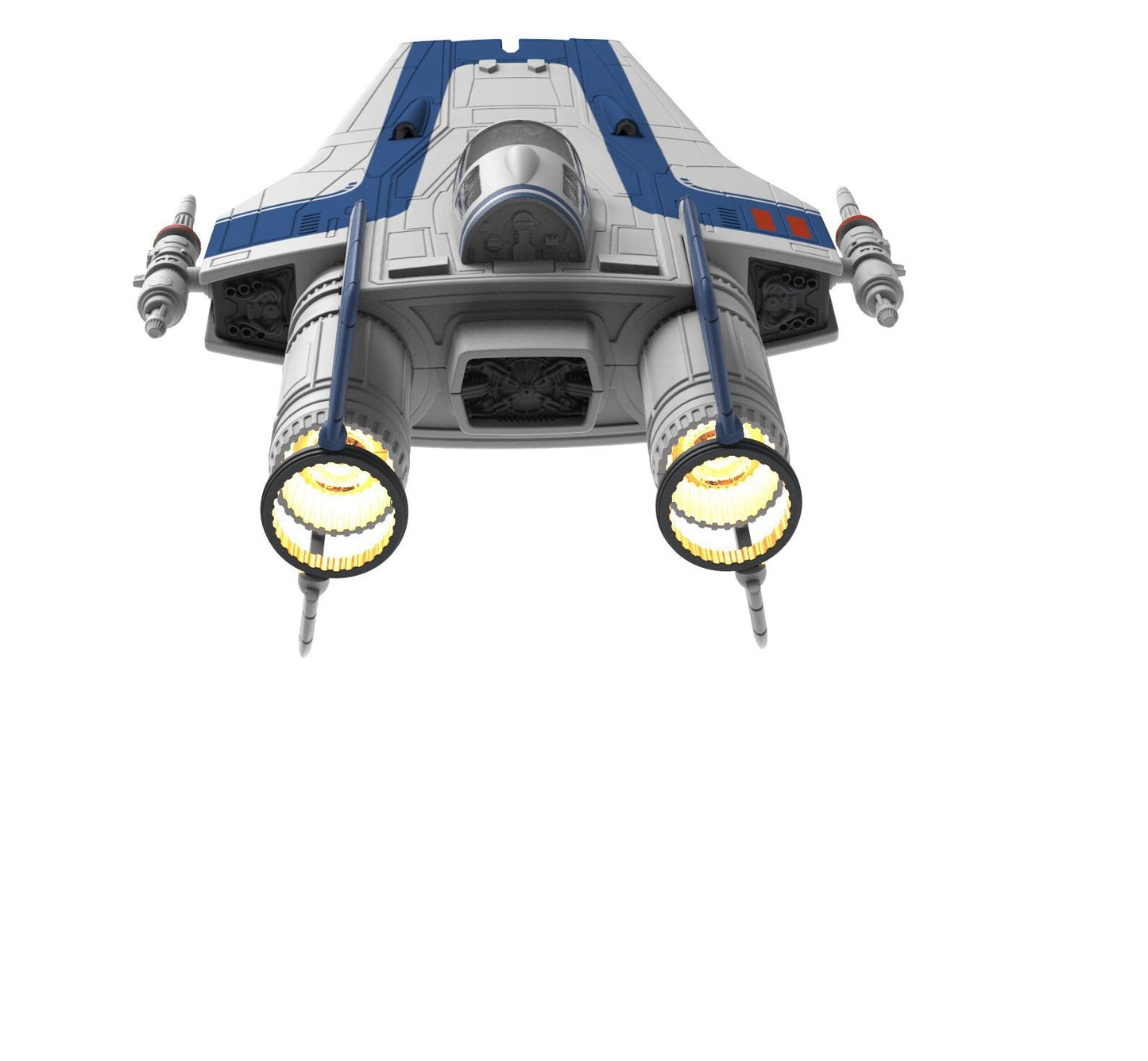 Revell 1/44 Build & Play Star Wars Resistance A-Wing Fighter (Blue) 06773