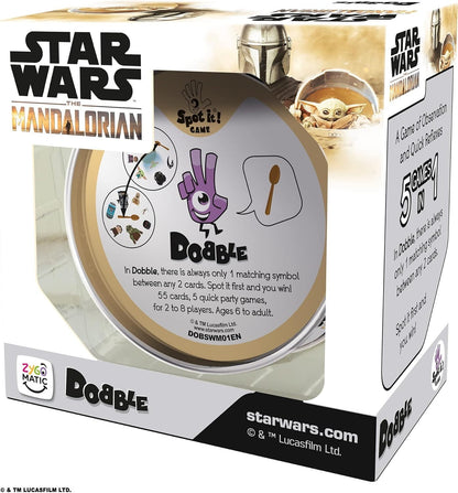 Dobble Star Wars Mandalorian Edition Brand New And Sealed Card Game