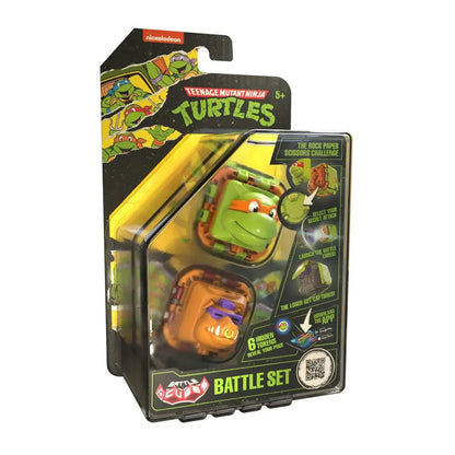 Teenage Mutant Ninja Turtles Battle Cubes Michelangelo vs Bepop – Battle Set