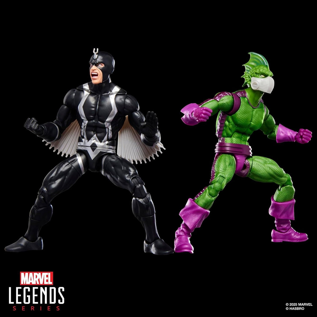 Hasbro Marvel Legends Inhumans Black Bolt & Triton 6in Action Figure 2 Pack