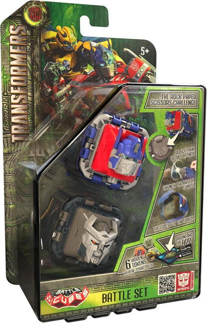 Transformers Battle Cubes Optimus Prime vs Scourge - Battle Set Pack