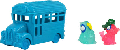 Zomlings In The Town Series 4 Bus Set of 3 - 6 Figures Inside