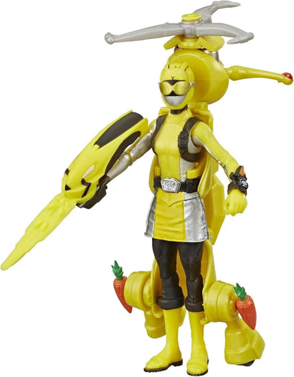Power Rangers Beast Morphers Yellow Ranger Morphin Jax Figure Set