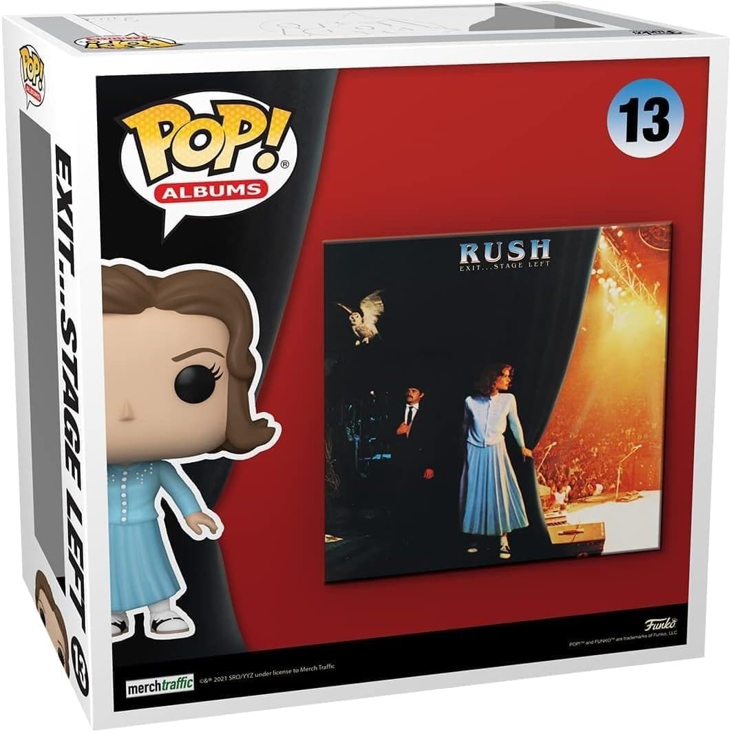 Funko Pop! Albums Rush Exit…Stage Left #13 Vinyl Figure Album Display