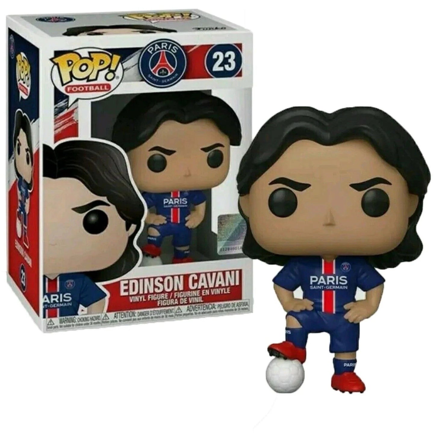 (BOX DMG) Funko Pop! Edinson Cavani #23 Vinyl Figure
