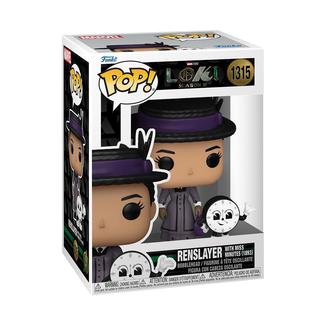 Funko Pop! Loki Season 2 - Renslayer With Miss Minutes #1315 (Damaged Box)