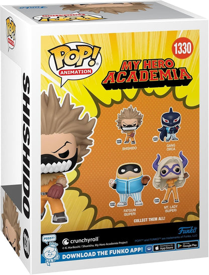 (BOX DAMAGED) Funko Pop! Animation My Hero Academia Shishido #1330 Vinyl Figure