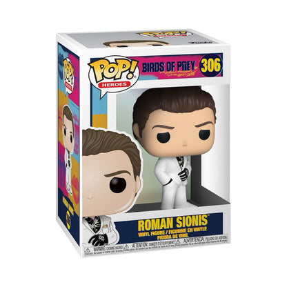 Funko Pop DC Birds of Prey Roman Sionis #306 Vinyl Figure Box Slight Wear