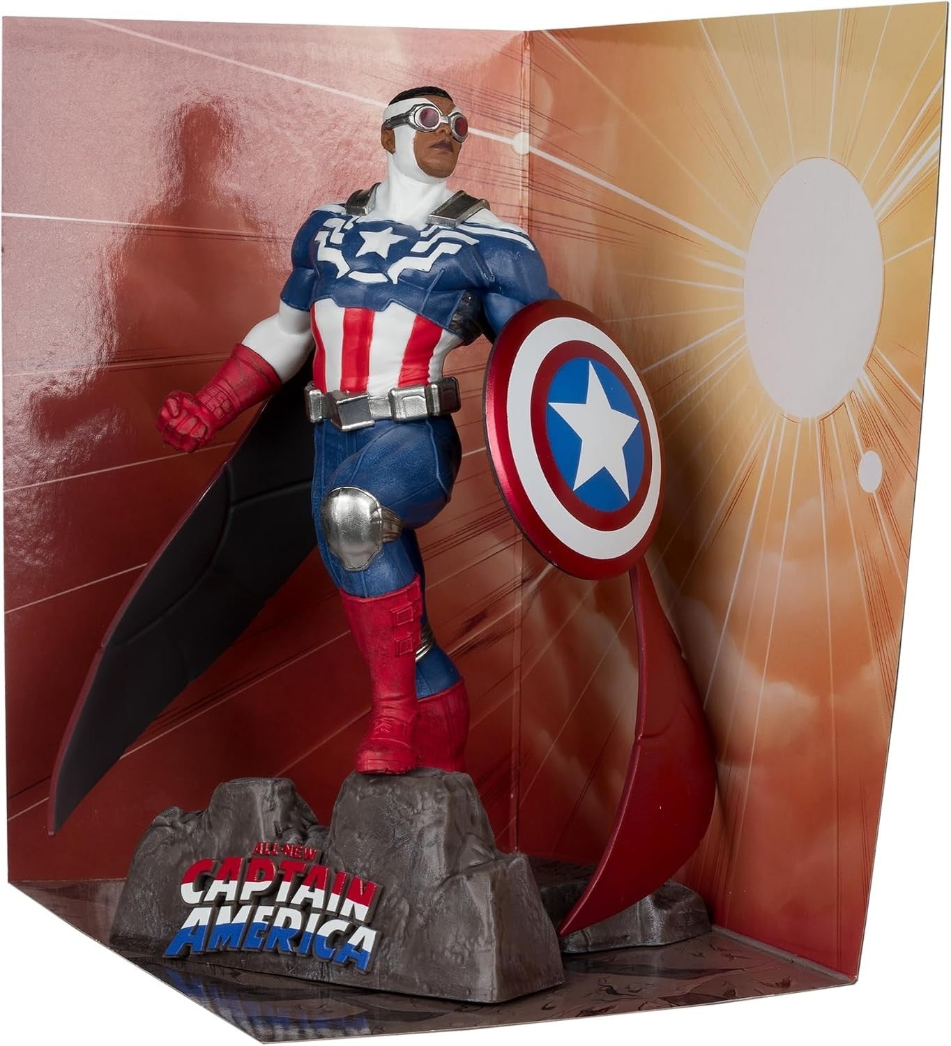 McFarlane Toys Marvel All-New Captain America Statue Figure