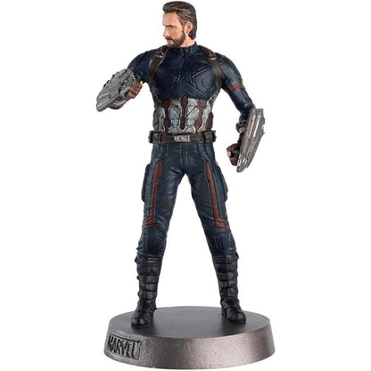 Eaglemoss Marvel Heavyweights Avengers Infinity War Captain America Metal Statue