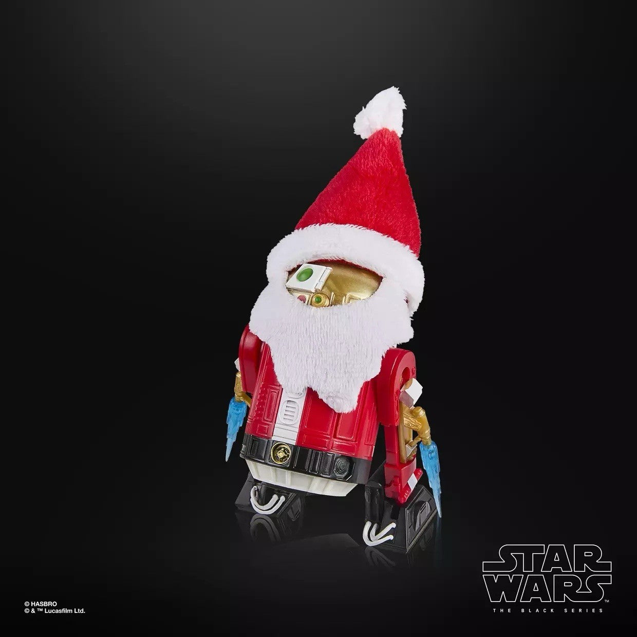 Star Wars Black Series Astromech Droid Holiday Edition Figure w/ Grogu Accessory