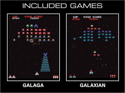 My Arcade Galaga Pocket Player Pro Handheld Console Official Galaga & Galaxian