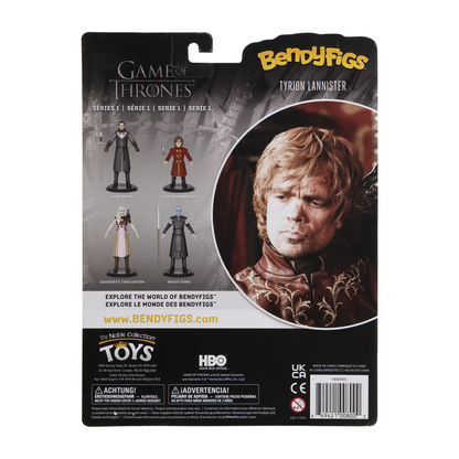Noble Toys BendyFigs Game of Thrones Tyrion Lannister Poseable Figure with Stand