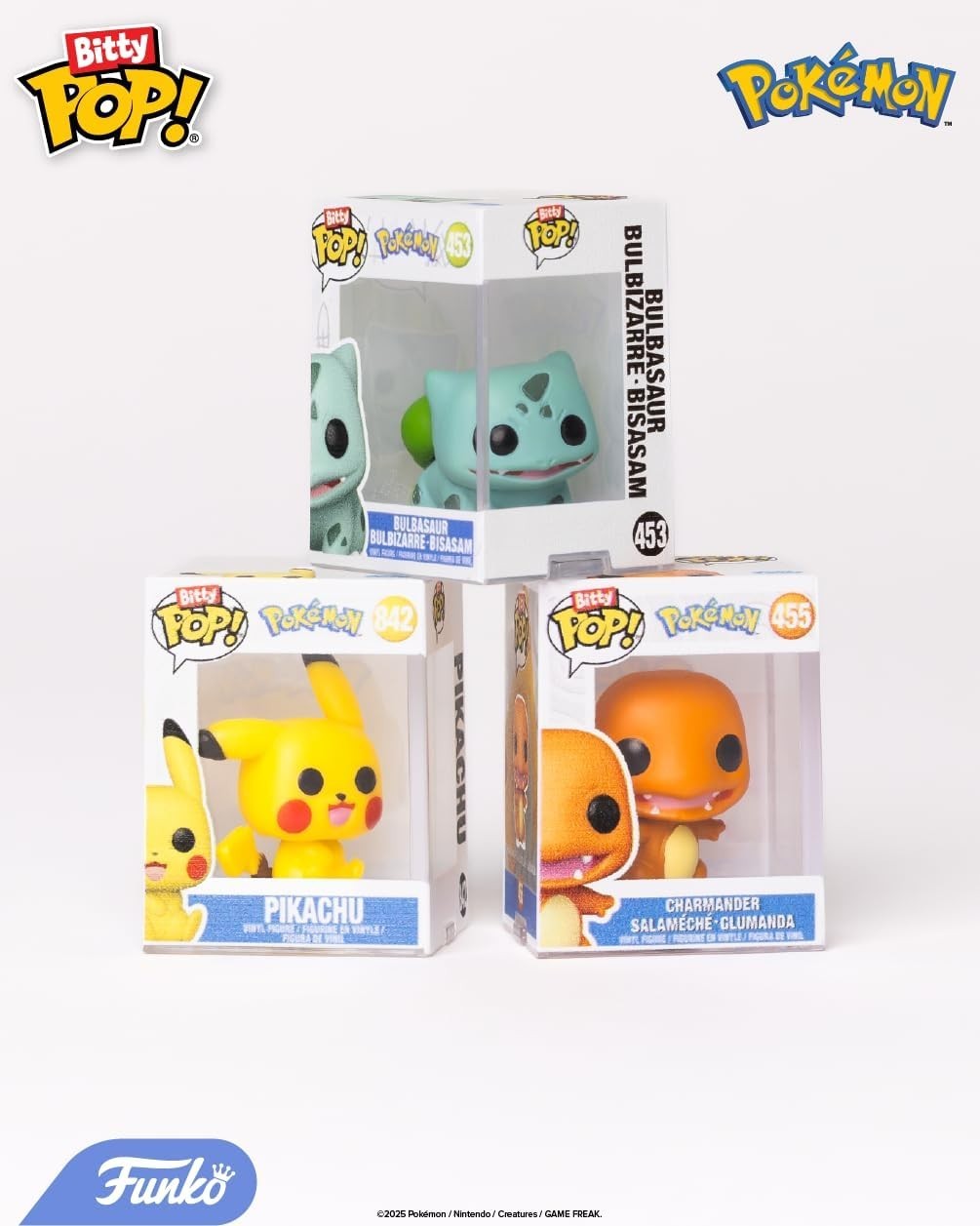 Funko Bitty Pop! Pokémon Collector Pack 12 Pack Mini Vinyl Figures Pikachu Eevee