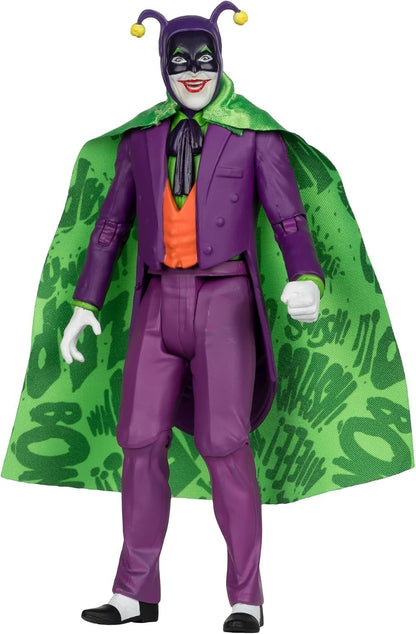 McFarlane Toys DC Retro Batman 66 Batmobile & Joker Gold Label Figure Set