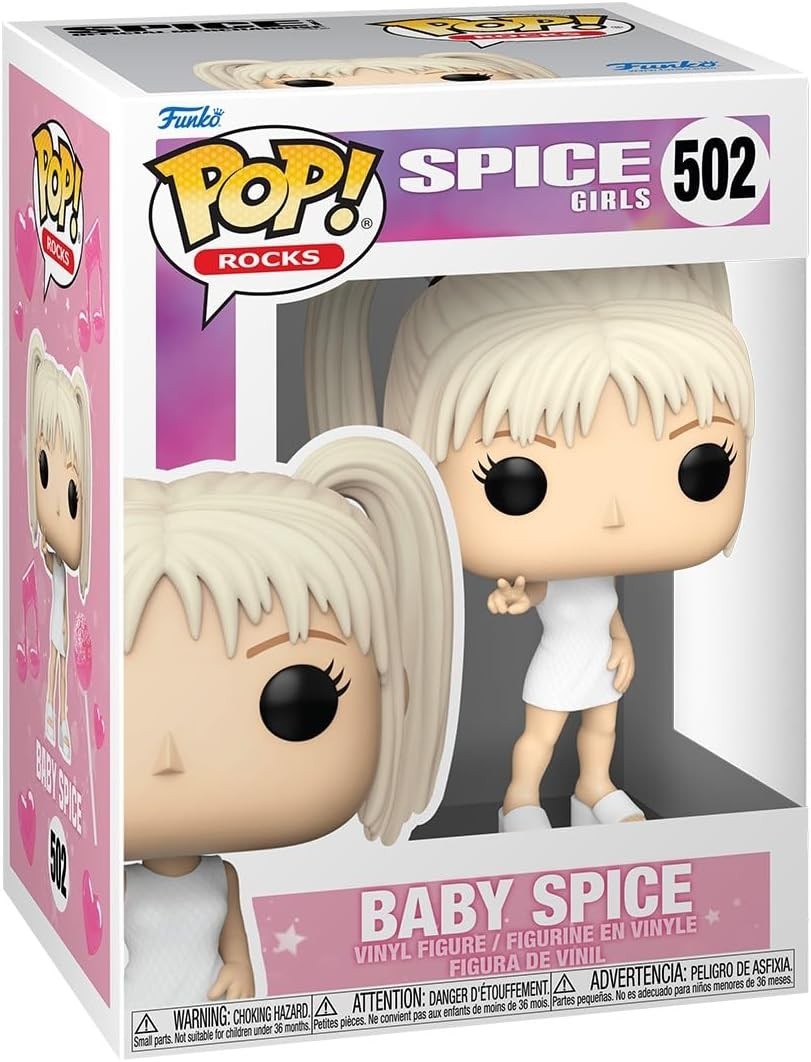 Funko Pop Rocks Spice Girls Baby Spice Wannabe #502 Vinyl Figure
