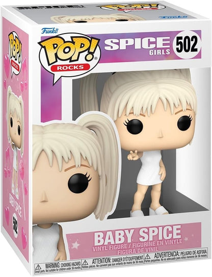 Funko Pop Rocks Spice Girls Baby Spice Wannabe #502 Vinyl Figure