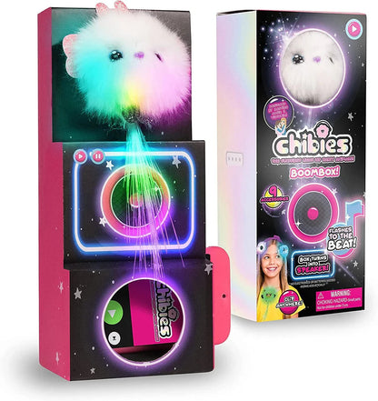 Chibies Boombox Ava Light Up Party Animal Surprise Toy With Accessories