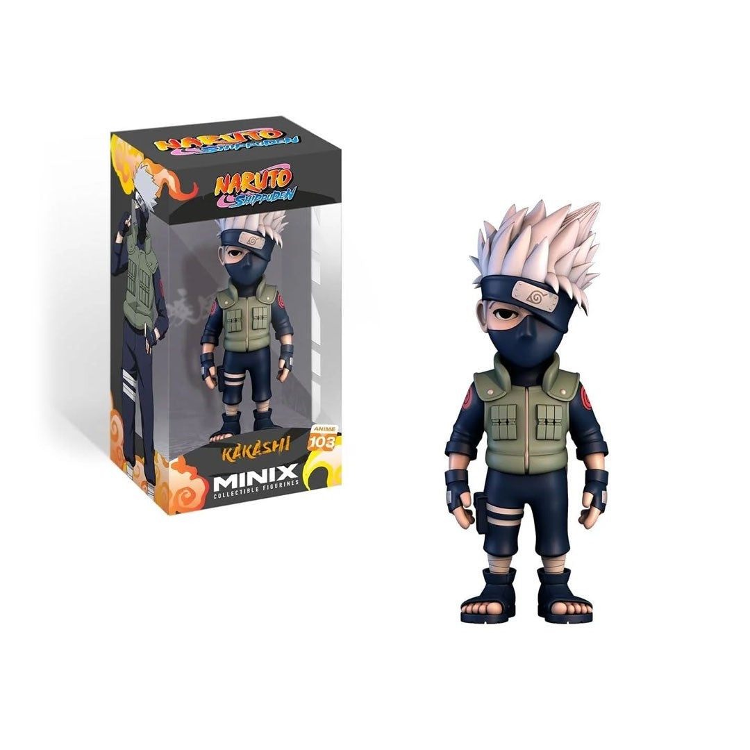 Naruto Shippuden Kakashi Hatake #103 12cm Minix Figure Anime