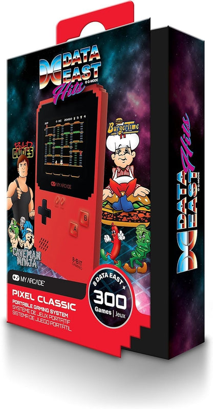 My Arcade Pixel Classic Data East Hits Handheld Console 300 Games Portable Gamin