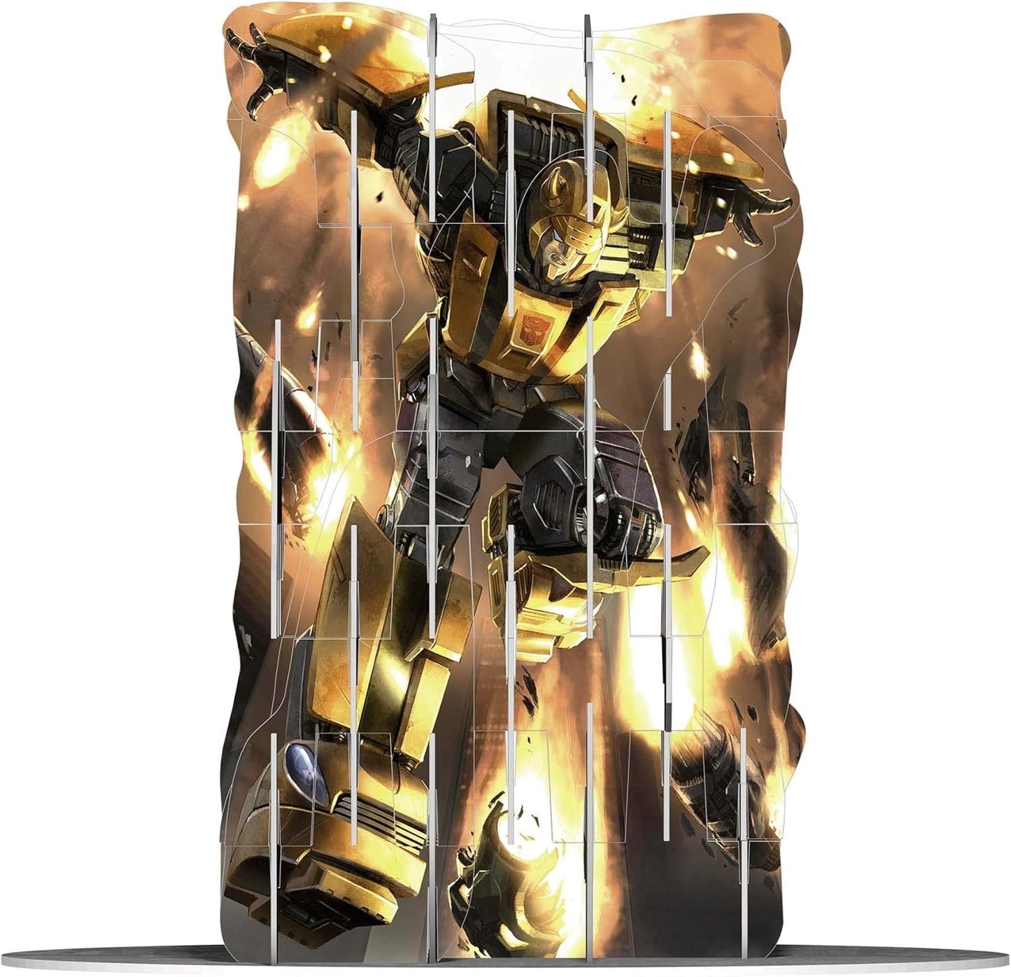 Ravensburger Transformers 4S Vision 3D Puzzle 41pc Multi-Image Build Display