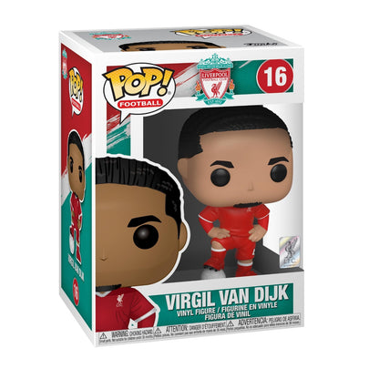 Funko Pop! Football Liverpool FC Virgil Van Dijk #16 Vinyl Figure