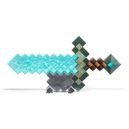 The Noble Collection Minecraft Diamond Sword Collector Replica Display Prop