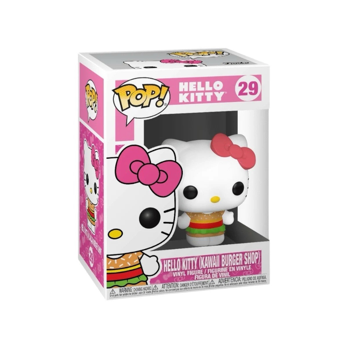 Funko Pop! Hello Kitty Kawaii Burger Shop #29 Vinyl Figure (Box Damaged)