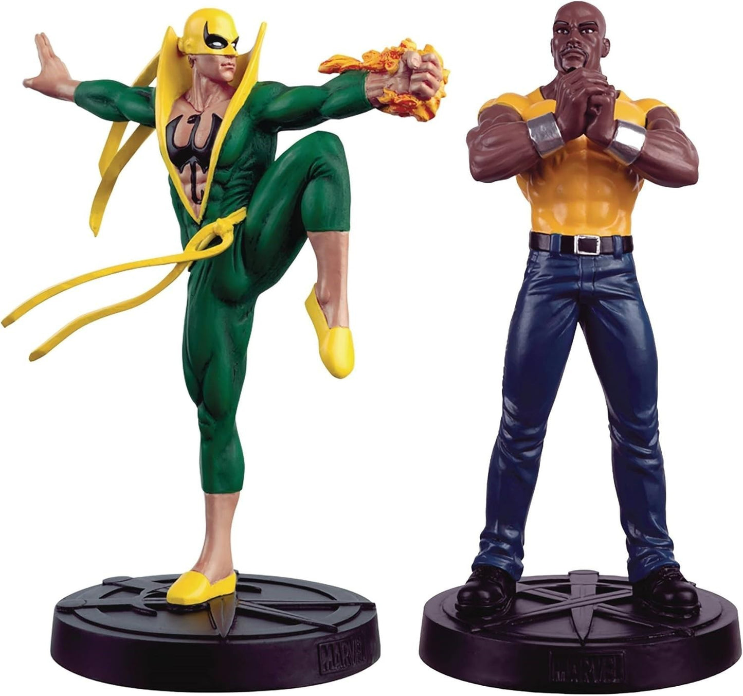 Marvel Heroes for Hire Iron Fist & Luke Cage Figurine Set – Eaglemoss Fact Files