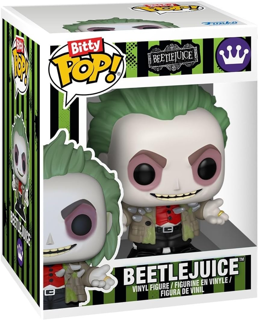 Funko Bitty Pop Towns Beetlejuice And Dante's Inferno Room