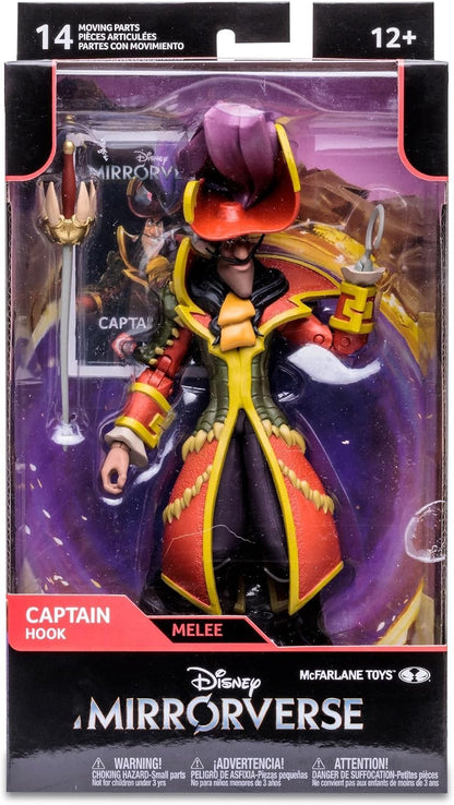 McFarlane Toys Disney Mirrorverse Captain Hook 7in Action Figure