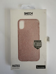 Skech Matrix Slim Drop Defence iPhone XS Max Pink Glitter Case