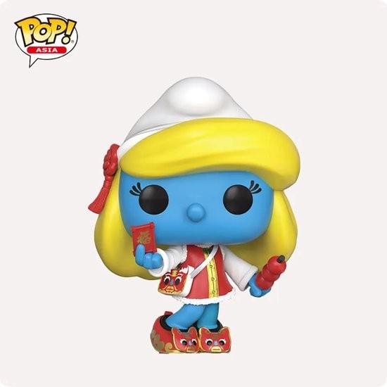 Funko Pop! Asia The Smurfs Smurfette #207 Vinyl Figure