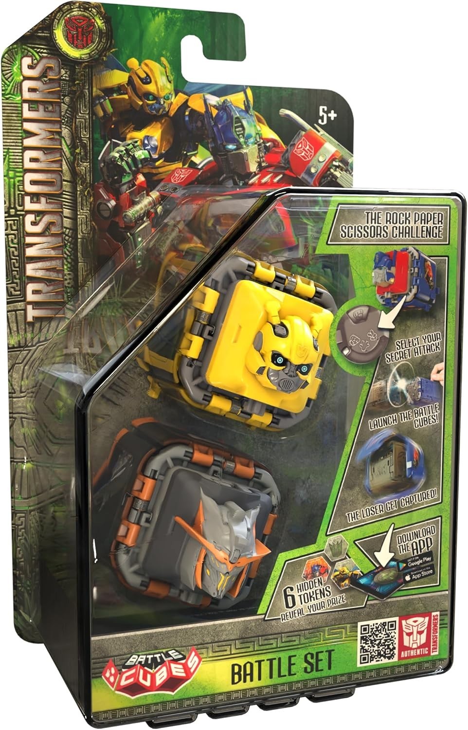 Transformers Battle Cubes Set – Bumblebee vs Battletrap - Battle Set Pack