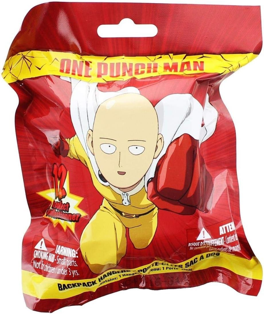One Punch Man Backpack Hangers Mystery Keychain Blind Bag